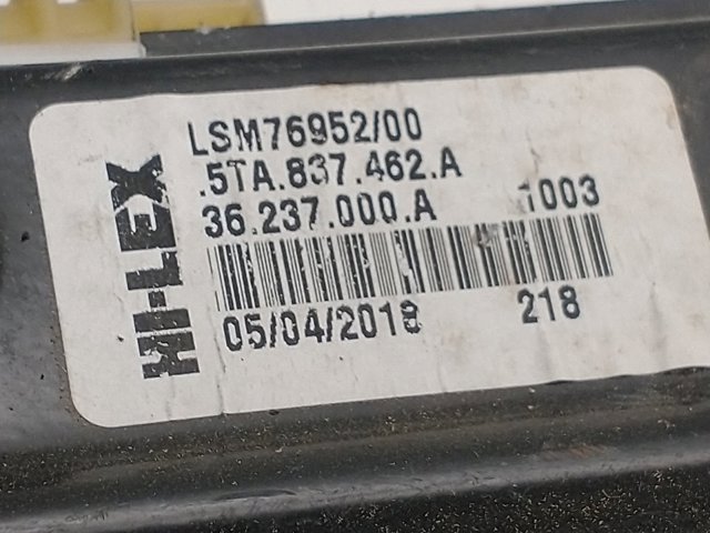 VAG 5TA837462A Механизм стеклоподъемника двери передней правой в наличии Запорожье
