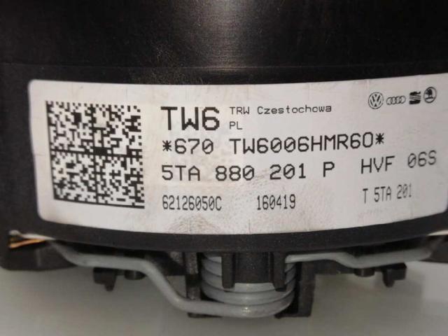5TA880201ACHVF VAG Подушка безопасности (AIRBAG) водительская купить в Полтава