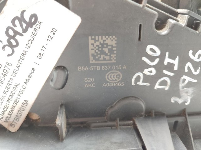 VAG 5TB837015A Замок водительской двери в наличии Запорожье