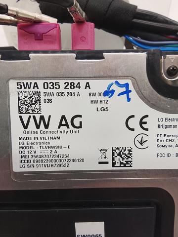 VAG 5WA035284A Блок комфорта в наличии Полтава