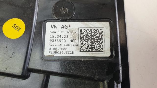 VAG 5WA121203F Диффузор радиатора охлаждения, в сборе с мотором и крыльчаткой в наличии Одесса