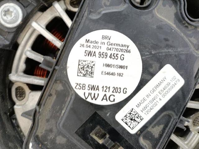 VAG 5WA121203G Диффузор радиатора охлаждения, в сборе с мотором и крыльчаткой в наличии Ровно