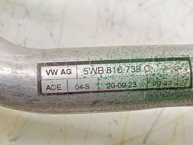 VAG 5WB816738C Шланг кондиционера, от радиатора к испарителю в наличии Каменское
