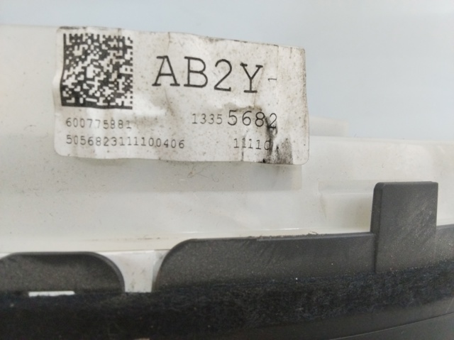 OPEL 600775881 Панель приборов в наличии Николаев