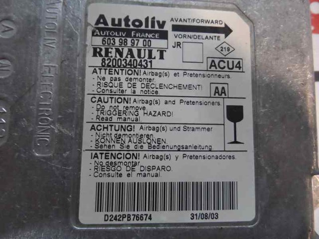 RENAULT 603989700 в наличии Одесса
