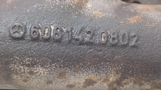 MERCEDES 6061420802 Коллектор выпускной в наличии Ужгород