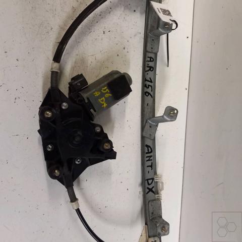 Mecanismo de acionamento de vidro da porta dianteira direita 60672277 FIAT