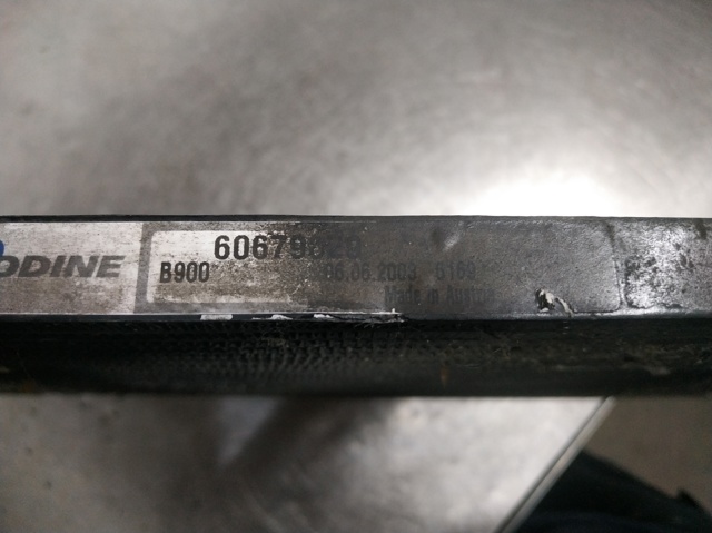 60679629 FIAT Радиатор кондиционера купить в Каменское