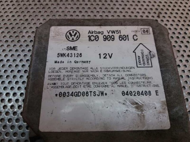 61305245D VAG Подушка безопасности (AIRBAG) водительская купить в Ровно