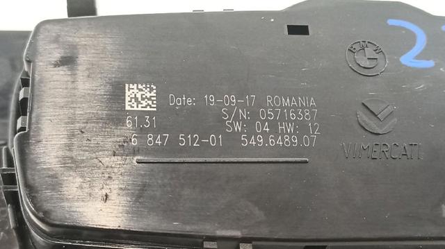 BMW 61316847512 Переключатель света фар на "торпедо" в наличии Ужгород