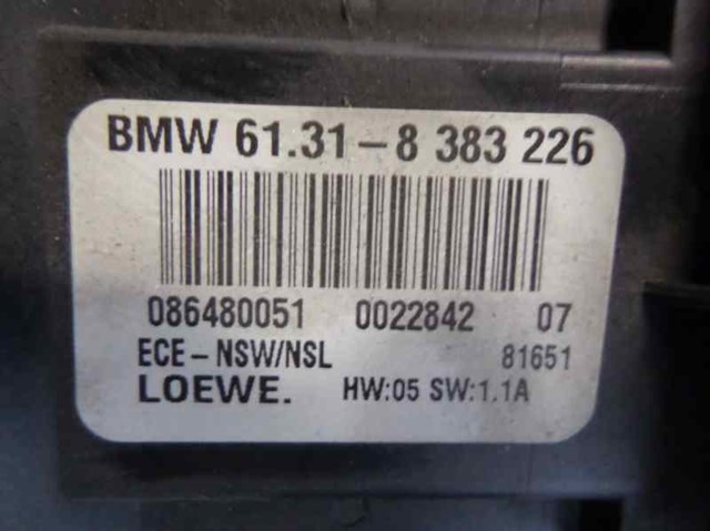Mando luces para bmw 3 (e46) (2001-2005) 320 d m47204d1 61318383226