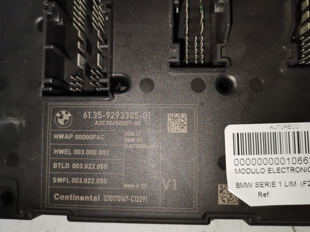 BMW 61359293305 Блок предохранителей в наличии Каменское