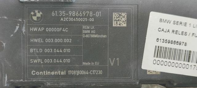 61359866978 Блок предохранителей купить Хмельницкий