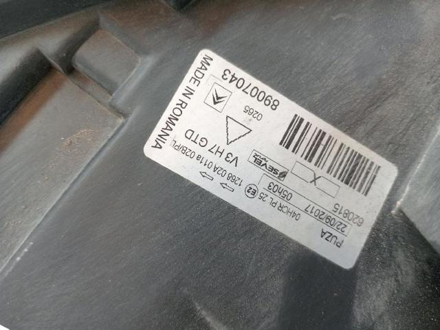 PEUGEOT 620615 Фара правая в наличии Запорожье