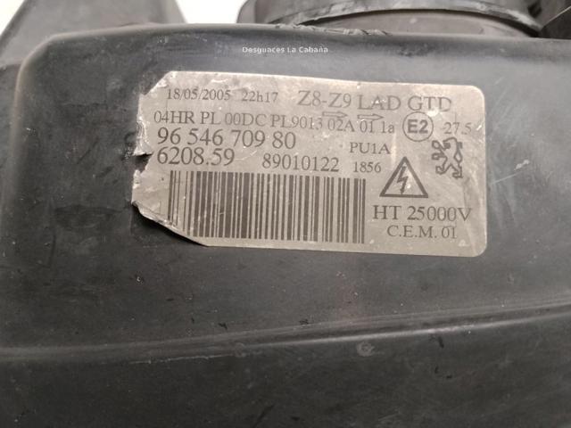 PEUGEOT 620859 Фара левая в наличии Ровно