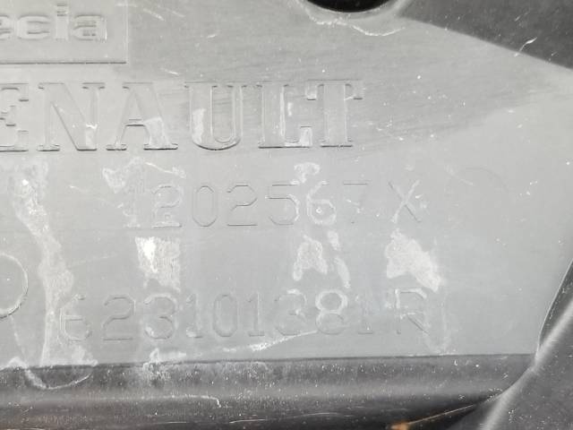 Grelha do radiador 623101381R RENAULT