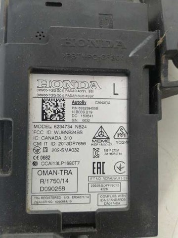 HONDA 6234734 в наличии Черкассы