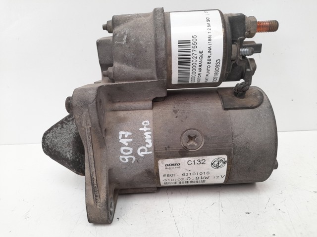 Motor de arranco 63101018 FIAT