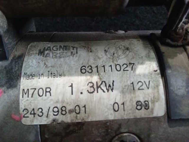 63111027 FIAT Стартер купить в Николаев
