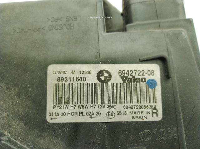 BMW 63116942748 Правая фара в наличии Каменское