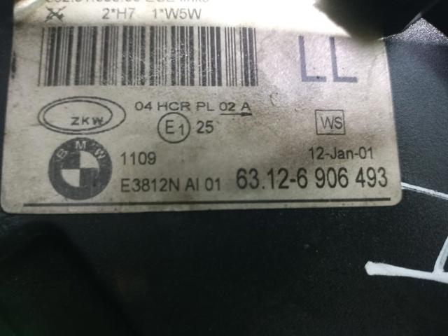 63126906493 BMW Левая фара купить в Ирпень