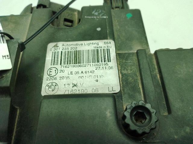 BMW 63127162190 Фара правая в наличии Чернигов