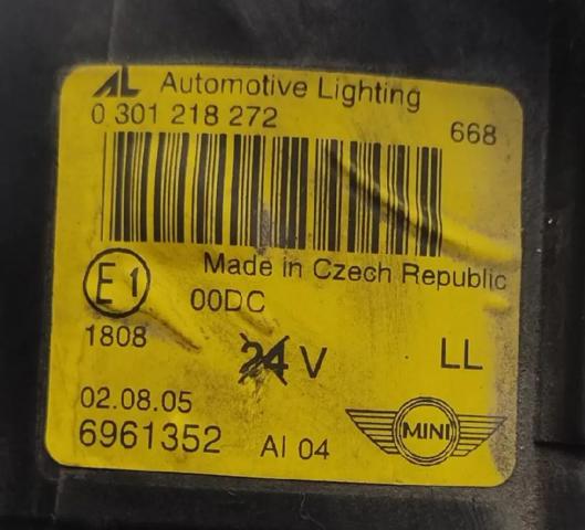 63127198736 BMW Фара правая купить в Черновцы