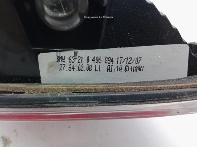 BMW 63210406884 Фонарь задний правый внутренний в наличии Житомир