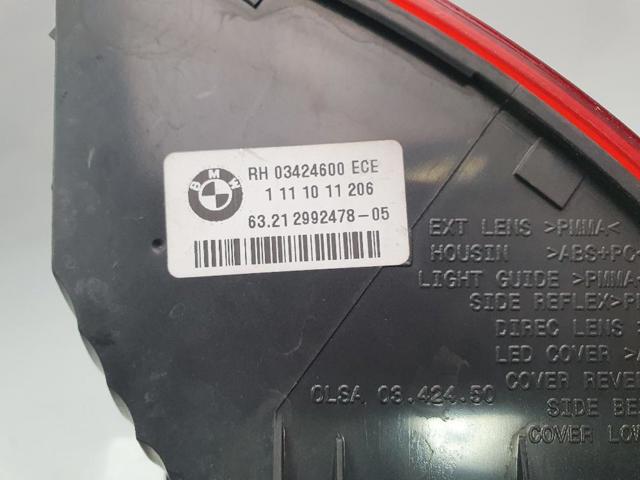 63212992478 BMW Фонарь задний правый внешний купить в Каменское