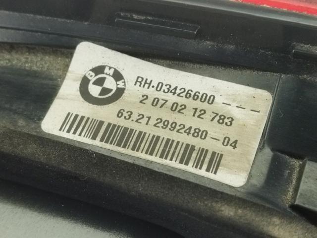 63212992480 BMW Фонарь задний правый внутренний купить в Каменское