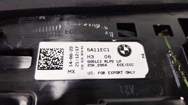 63215A912A5 BMW Фонарь задний левый внутренний купить в Тернополь