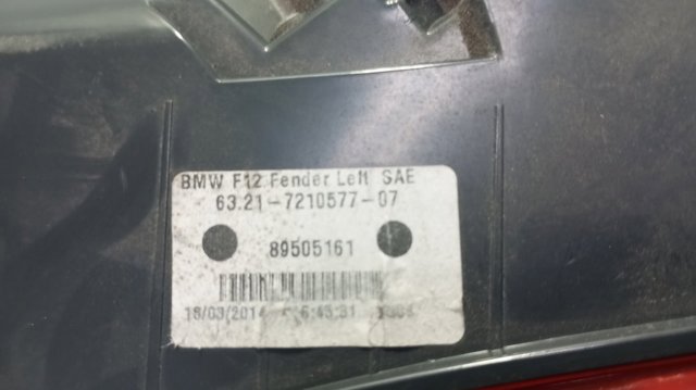 63217210577 BMW Фонарь задний левый купить в Николаев