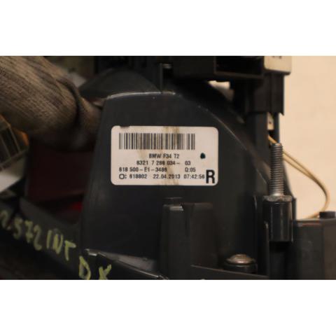 63217286034 BMW Фонарь задний правый внутренний купить в Каменское