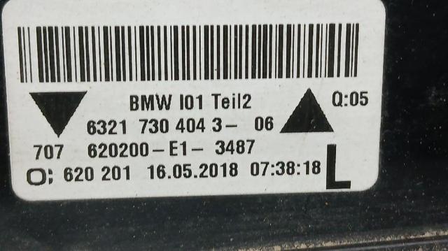 63217304043 BMW Фонарь задний левый купить в Черновцы
