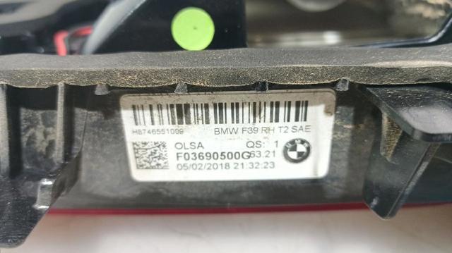 BMW 63217465510 Фонарь задний правый внутренний в наличии Ирпень