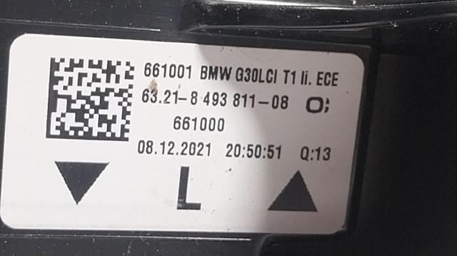 63218493811 BMW Фонарь задний левый внешний купить в Каменское