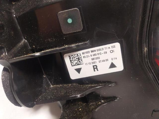 63218493812 BMW Фонарь задний правый внешний купить в Полтава