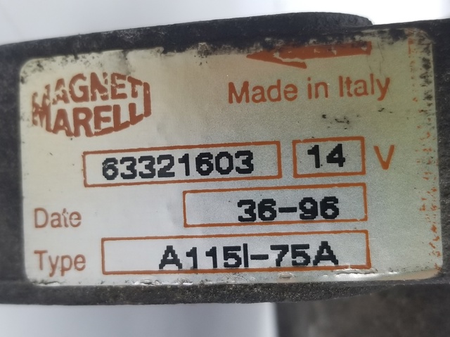 63321603 FIAT Генератор купить в Черновцы