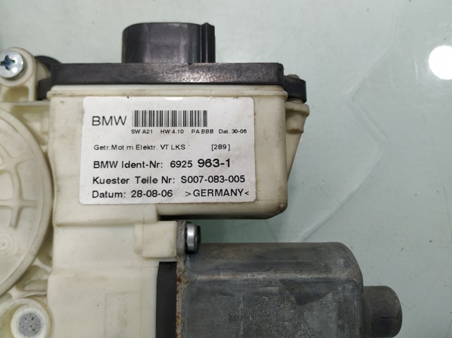 63806140 BMW Мотор стеклоподъемника двери передней левой купить в Павлоград