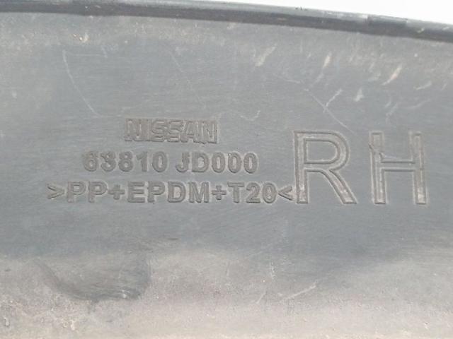 63810JD000 NISSAN Расширитель (накладка) арки переднего крыла правый купить в Кривой Рог