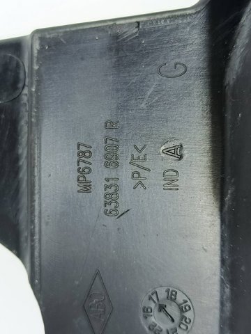 638316907R RENAULT Щиток грязезащитный передней арки крыла купить в Чернигов