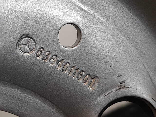 MERCEDES 6384011501 Диски колесные стальные (штампованные) в наличии Сумы