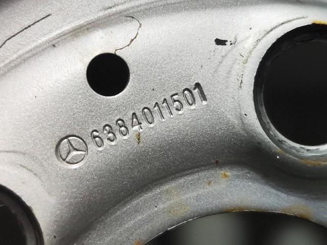 MERCEDES 6384011501 Диски колесные стальные (штампованные) в наличии Николаев