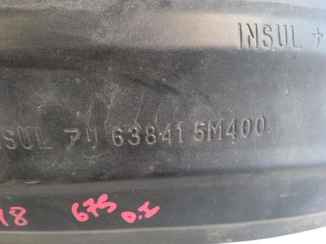 638415M400 NISSAN Подкрылок передний левый купить в Сумы
