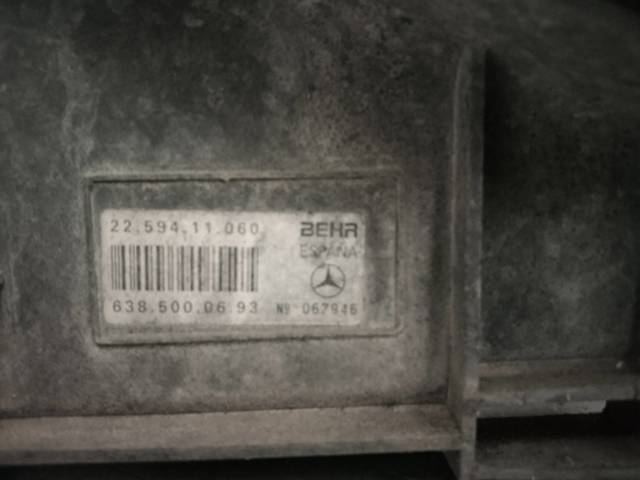 6385000693 MERCEDES Диффузор вентилятора в сборе с мотором и крыльчаткой купить в Львов