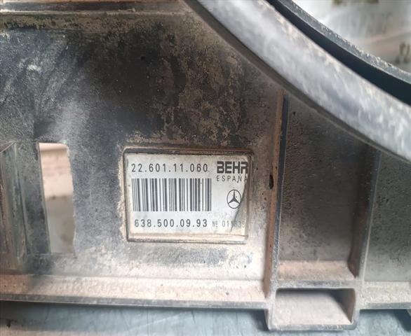 MERCEDES 6385000993 Электровентилятор охлаждения в сборе (мотор+крыльчатка) в наличии Житомир