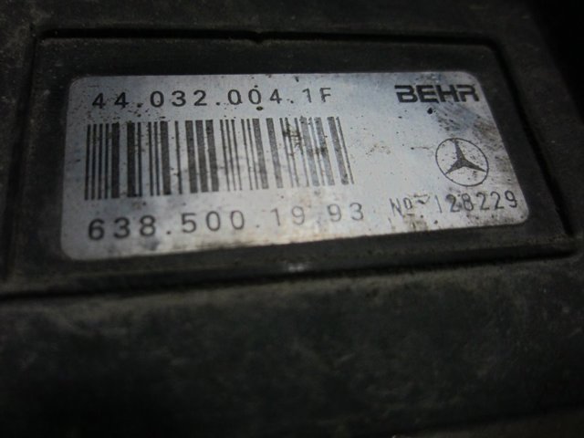 MERCEDES 6385001993 Электровентилятор охлаждения в сборе (мотор+крыльчатка) в наличии Днепр