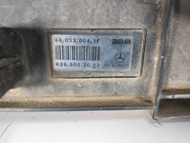 MERCEDES 6385002093 Электровентилятор охлаждения в сборе (мотор+крыльчатка) в наличии Полтава