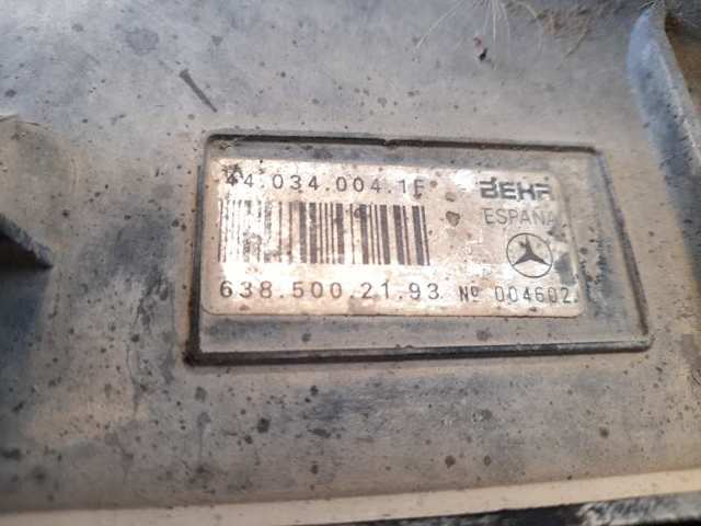 6385002193 MERCEDES Диффузор радиатора охлаждения, в сборе с мотором и крыльчаткой купить в Сумы
