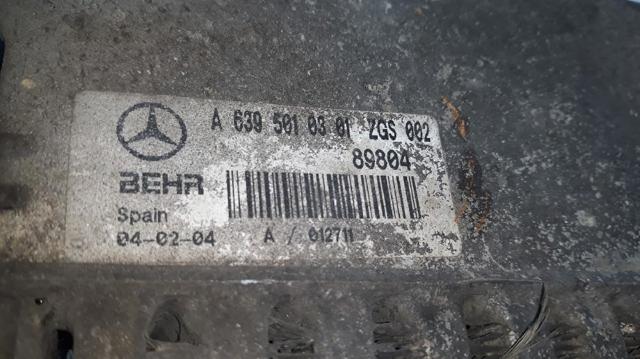 MERCEDES 6395010301 Интеркулер в наличии Одесса